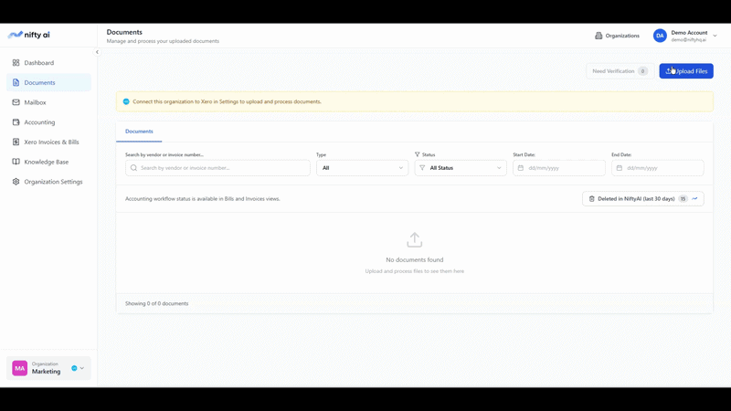Automatic AI Categorization