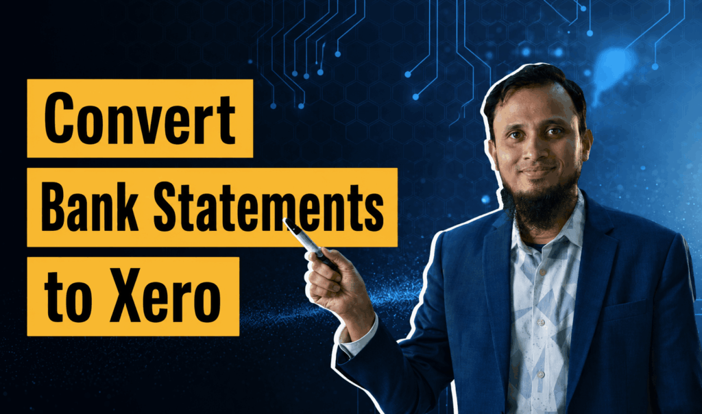 Bank Statement to Xero